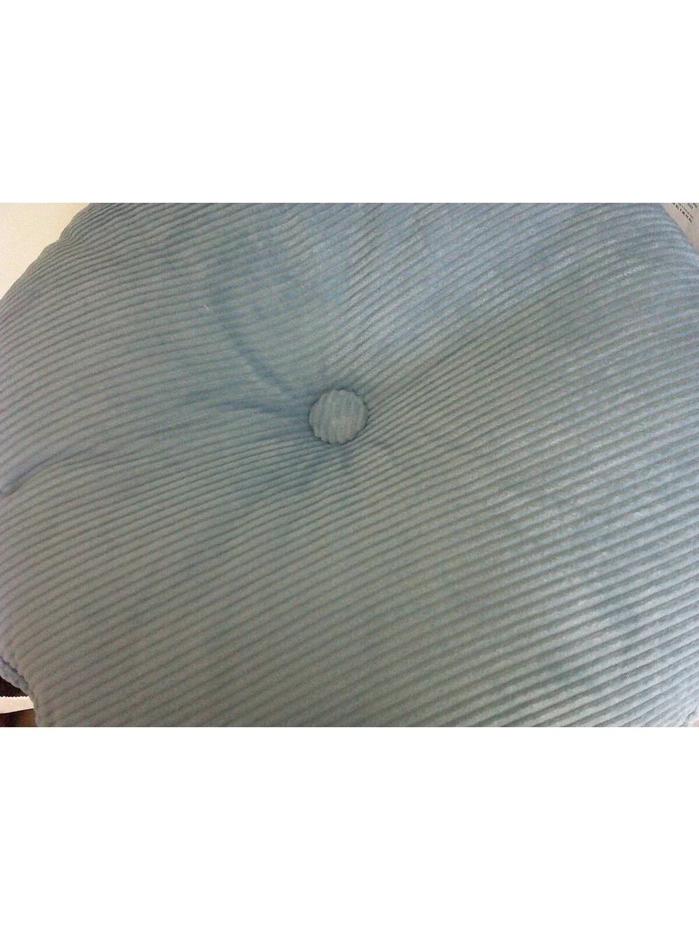 Round Corduroy Accent Pillows – Set of 2